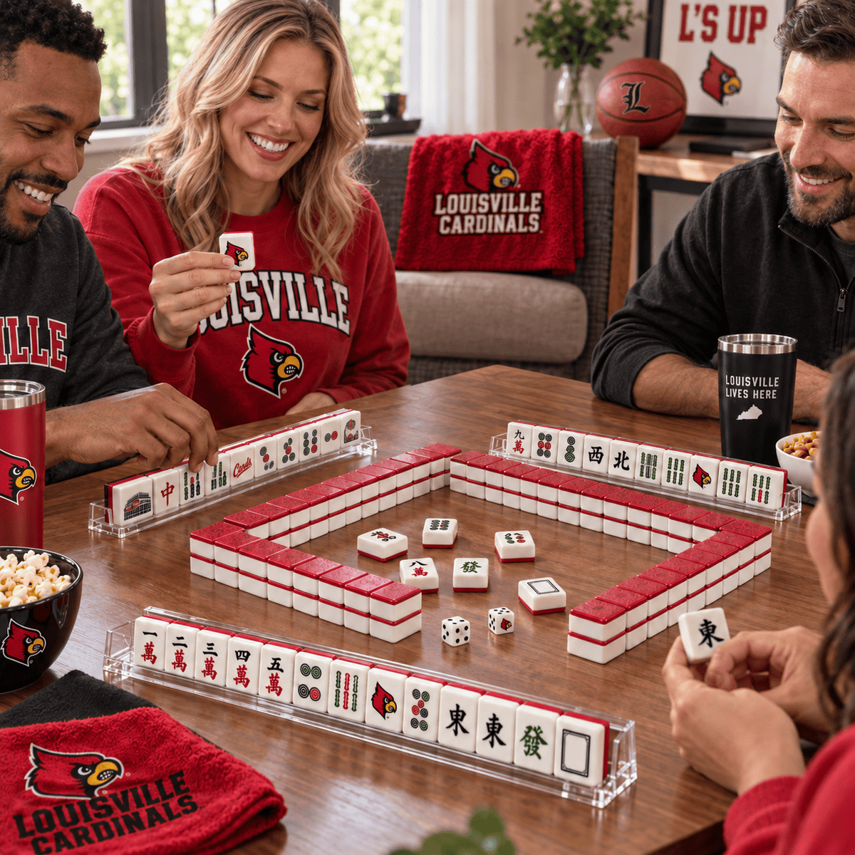 Premium LVC Mahjong Tiles Set TNSM