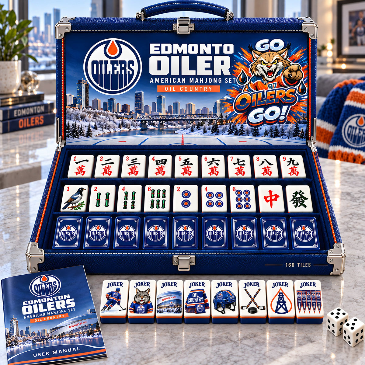 Premium EDO Mahjong Tiles Set PVNA
