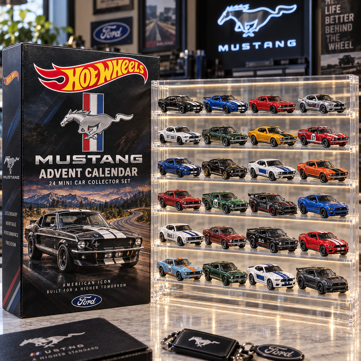 MUST Premium Mini Car Advent Calendar LNTH