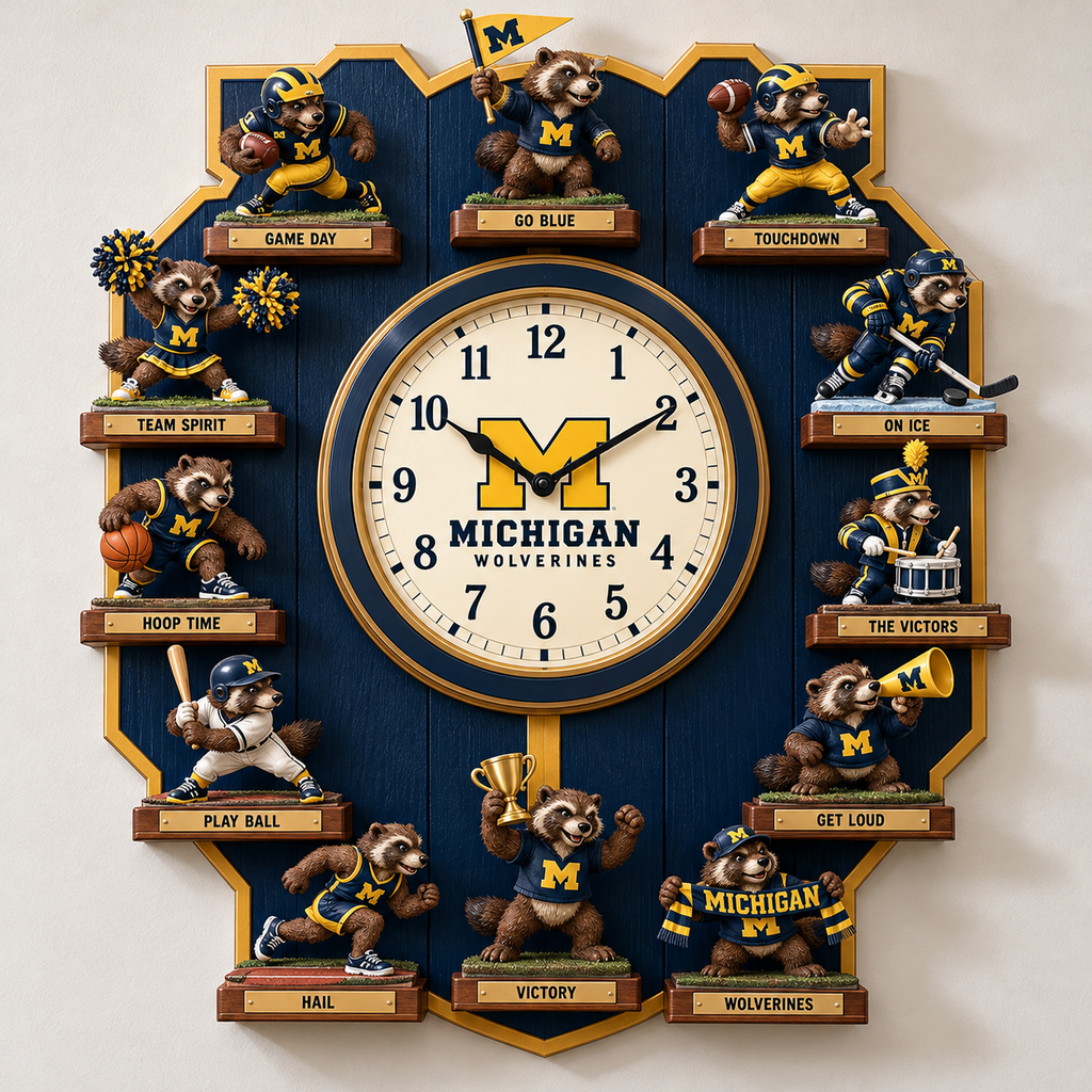 MWR Premium Mascot Sculpture Clock Collection PTKL