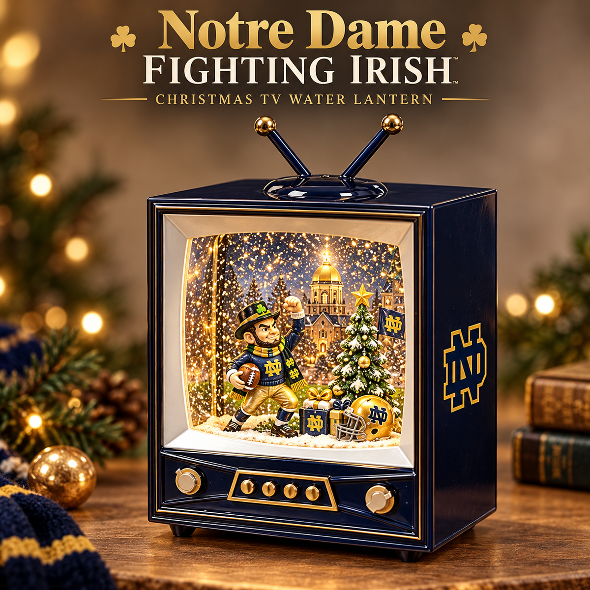 Premium NDFI Christmas TV Water Lantern TNSM