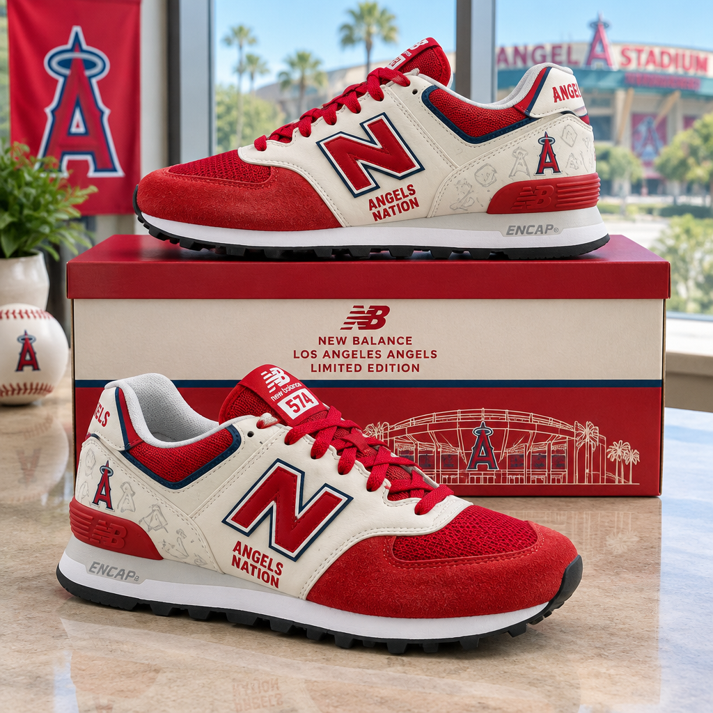 Los Angeles Angels NB 574 SNEAKER